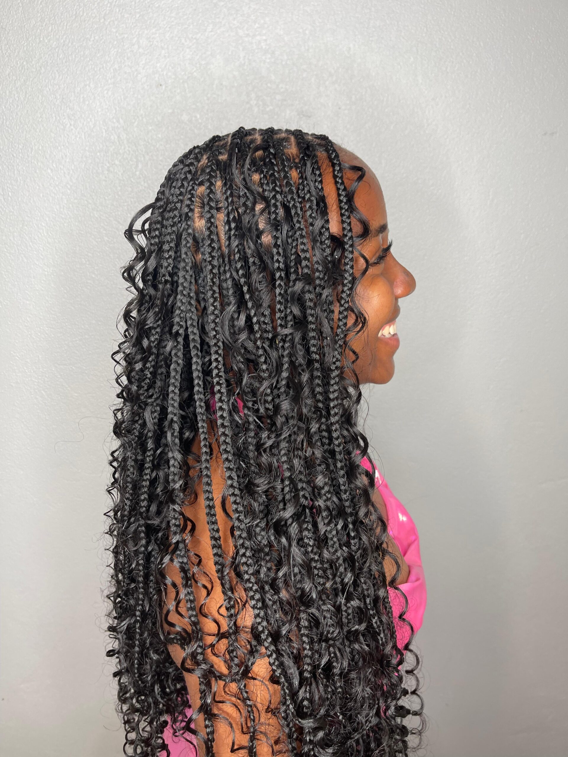 Bohemian Knotless