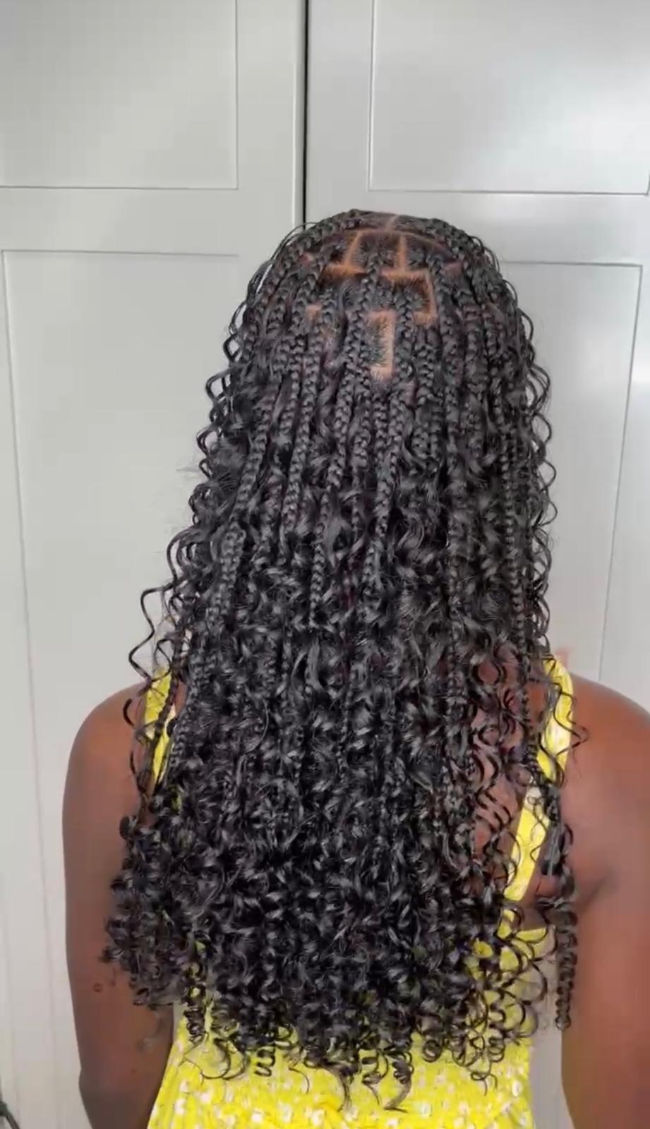 Knotless Goddess Braids