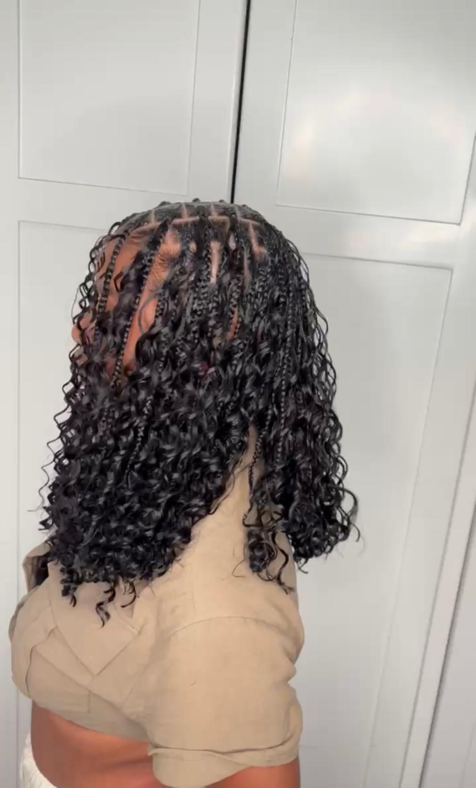Bohemian Knotless Braids